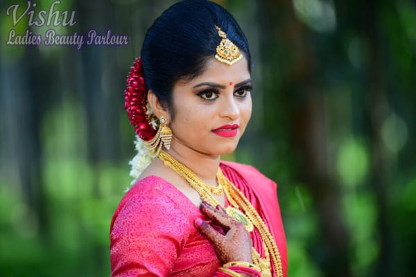 vishu beauty parlour bc road - Pragathi poonja makeup blood