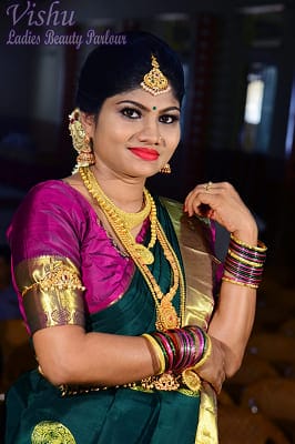 vishu beauty parlour bc road - Reshma instablogger