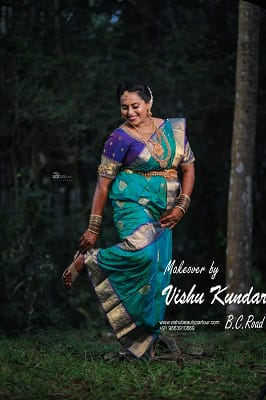 vishu beauty parlour bc road - Veekshitha