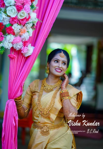 vishu beauty parlour bc road - Ridhisha shetty